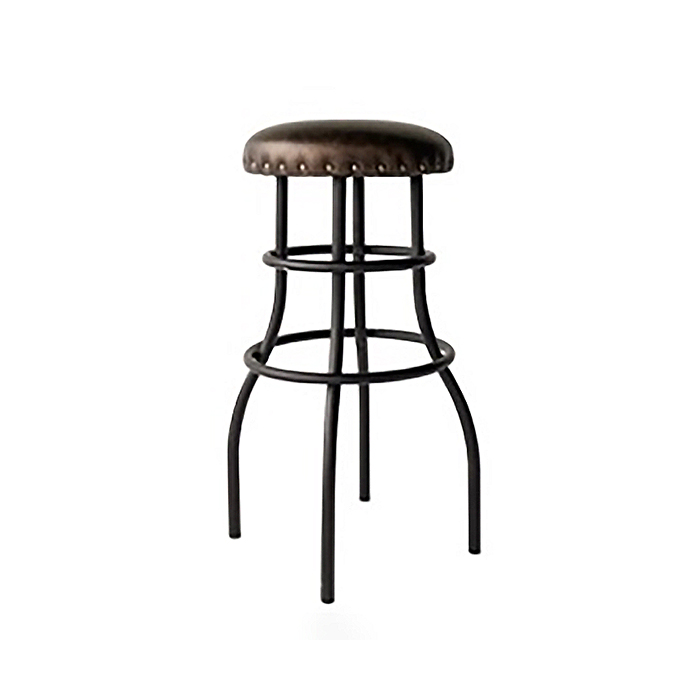 Leather Stool Chair